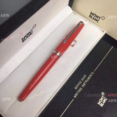 New 2017 Mont Blanc pix Collection Red&Silver Rollerball Pen Wholesale